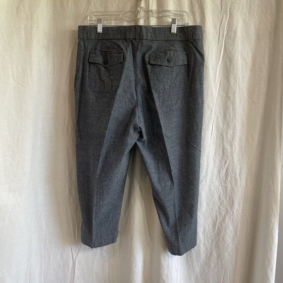 Womens Size 14 Stretch‎ Croft & Barrow Classic Fit Capri - Picture 3 of 9